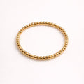 Solana Beaded Bracelet – 14K Gold Waterproof Stackable