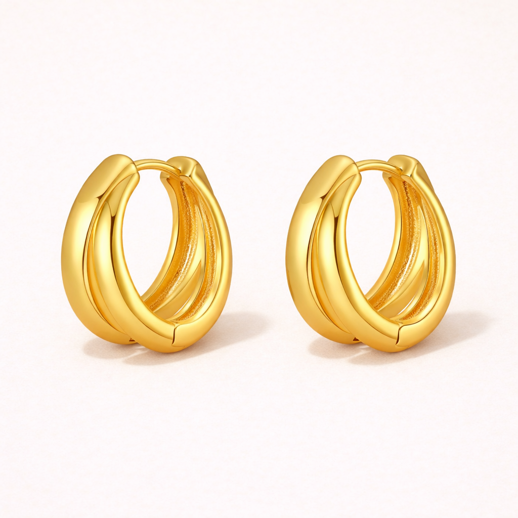 Soleil Gold Earrings