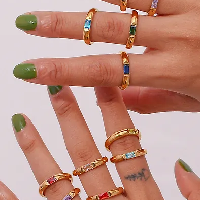 Gemma Birthstone Ring