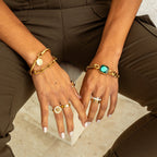 Roma Triple Band Roman Numeral Ring