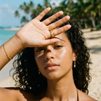 Cosmos Spinning Anxiety Ring – 14K Gold Waterproof