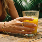 Cosmos Spinning Anxiety Ring – 14K Gold Waterproof