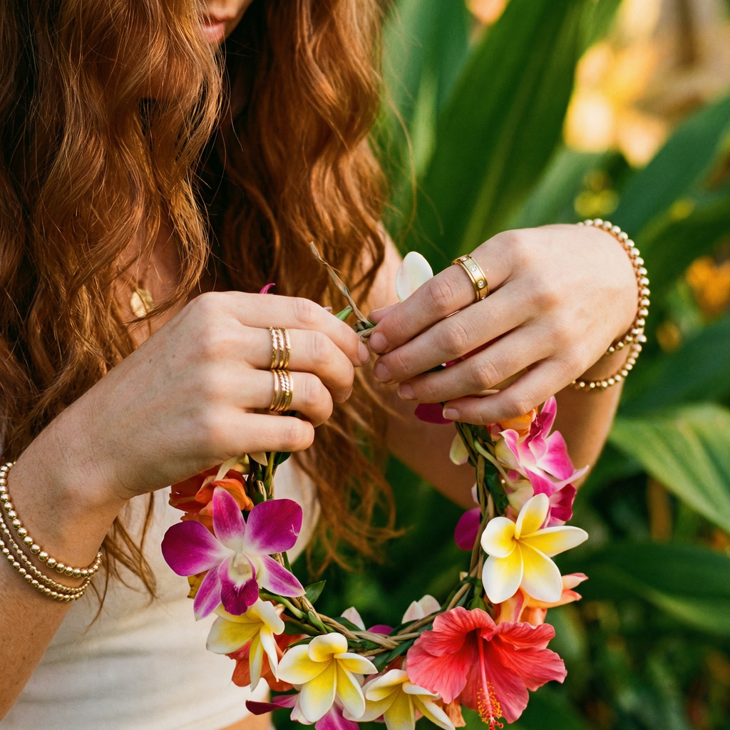 Amore Spinning Anxiety Ring – 18K Gold Zirconia Waterproof