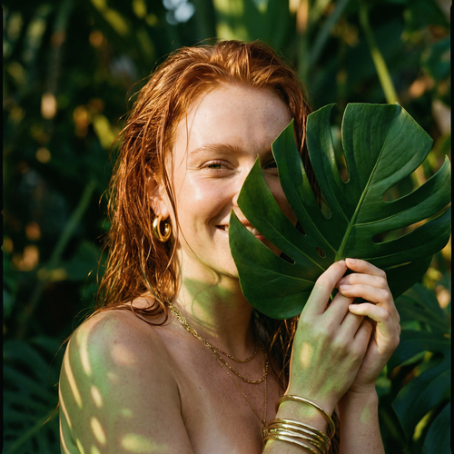 The Bold Hoop – 14K Gold Waterproof Hoop Earrings