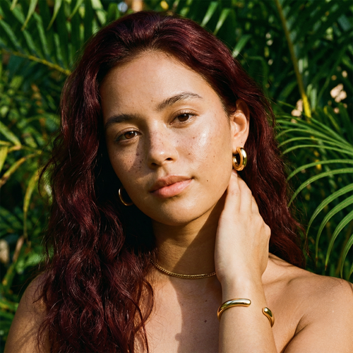 The Bold Hoop – 14K Gold Waterproof Hoop Earrings