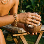 Bella Chunky Gold Bracelet – 14K Gold Waterproof