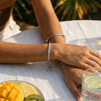 Luna Adjustable Tennis Bracelet – 14K Gold Zirconia Waterproof