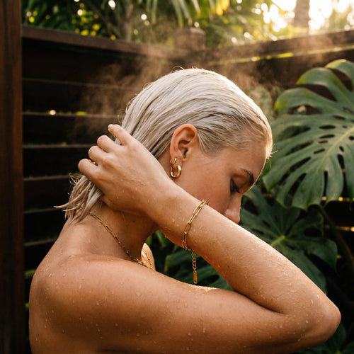 Nova Paperclip Bracelet – 18K Gold Waterproof