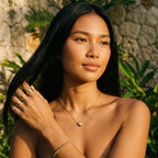 Dainty Heart Pendant Necklace – 14K Gold Waterproof