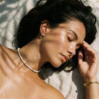 Capri Pearl and Gold Choker – 18K Gold Waterproof