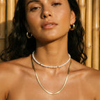 Capri Pearl and Gold Choker – 18K Gold Waterproof