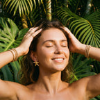 Starfish Stud Earrings – 14K Gold & Silver Waterproof