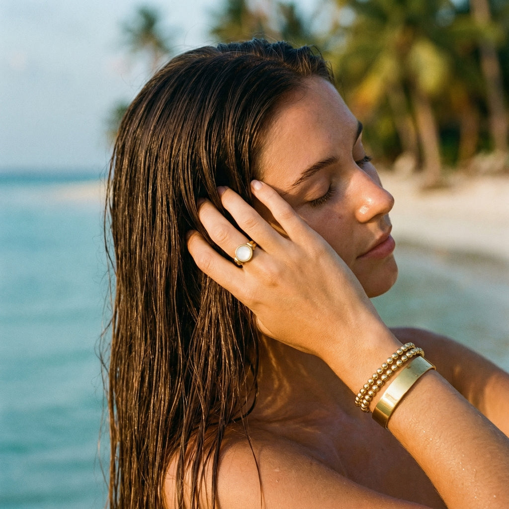 Cove Mother of Pearl Ring