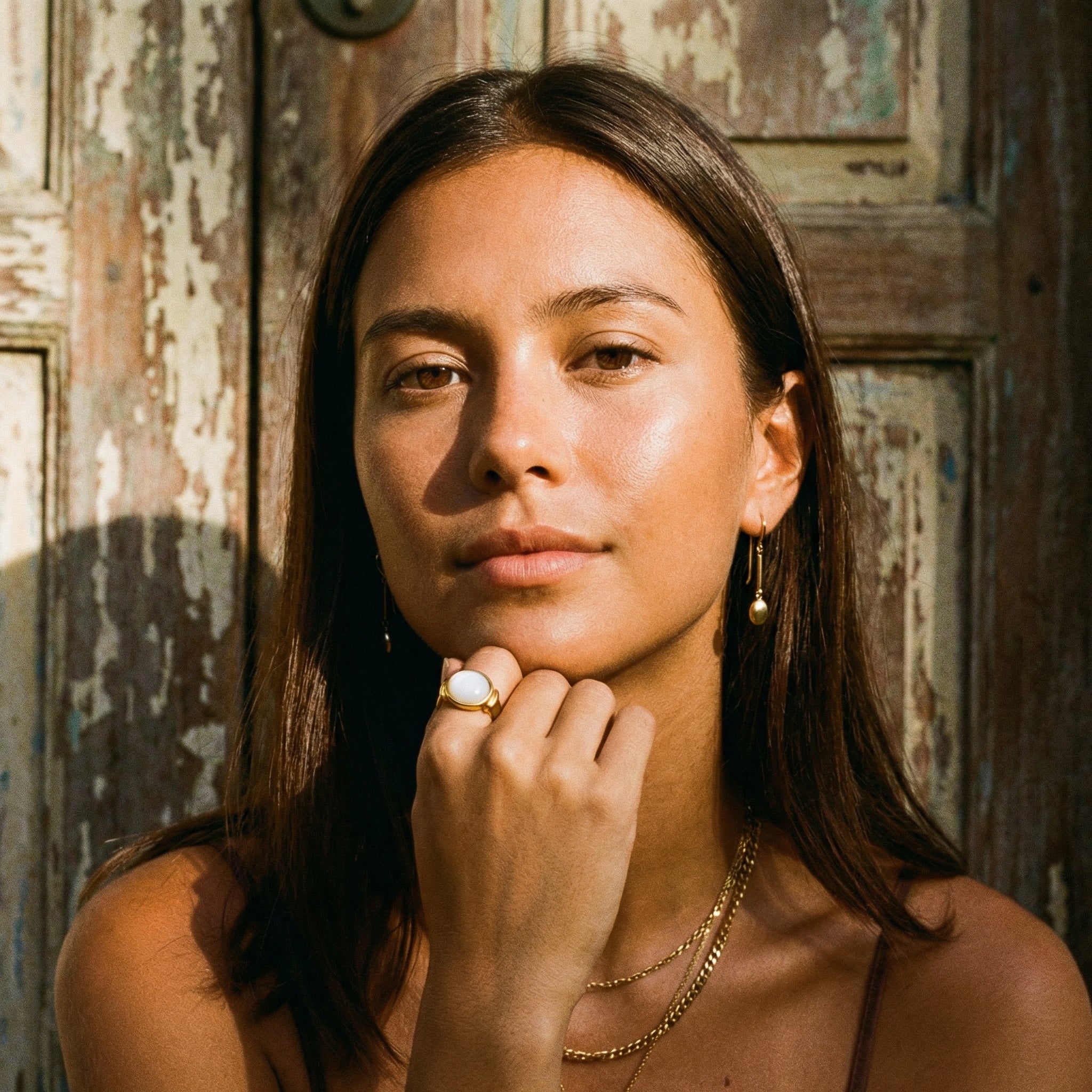 Cove Mother of Pearl Ring