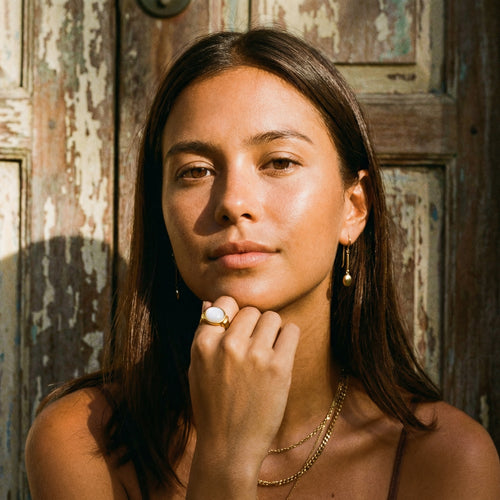 Cove Mother of Pearl Ring