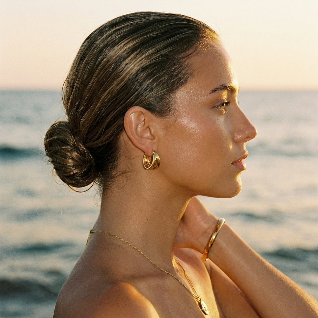 Marina Shell Statement Earrings