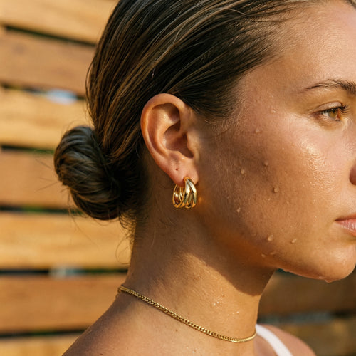 Soleil Gold Earrings