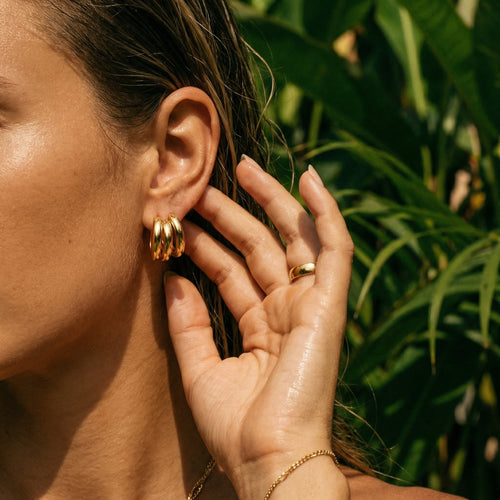 Soleil Gold Earrings
