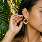 Astor Gold Hoop Earrings