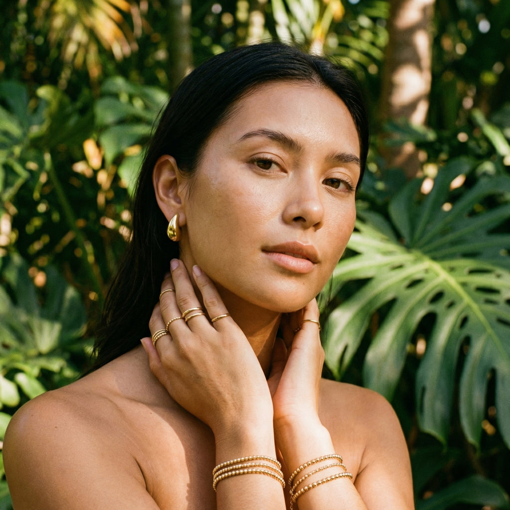 Sera Water Drop Statement Earrings