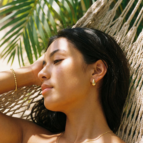 Sera Water Drop Statement Earrings